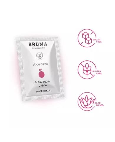 BRUMA - GEL GLISSANT ALOE VERA SAVEUR BUBBLEGUM 6 ML