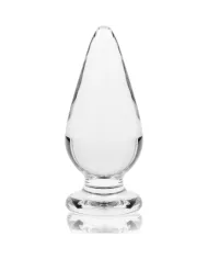 NEBULA SERIES BY IBIZA - PLUG ANAL MODÈLE 4 VERRE BOROSILICATE CLAIR 11 CM -O- 5 CM