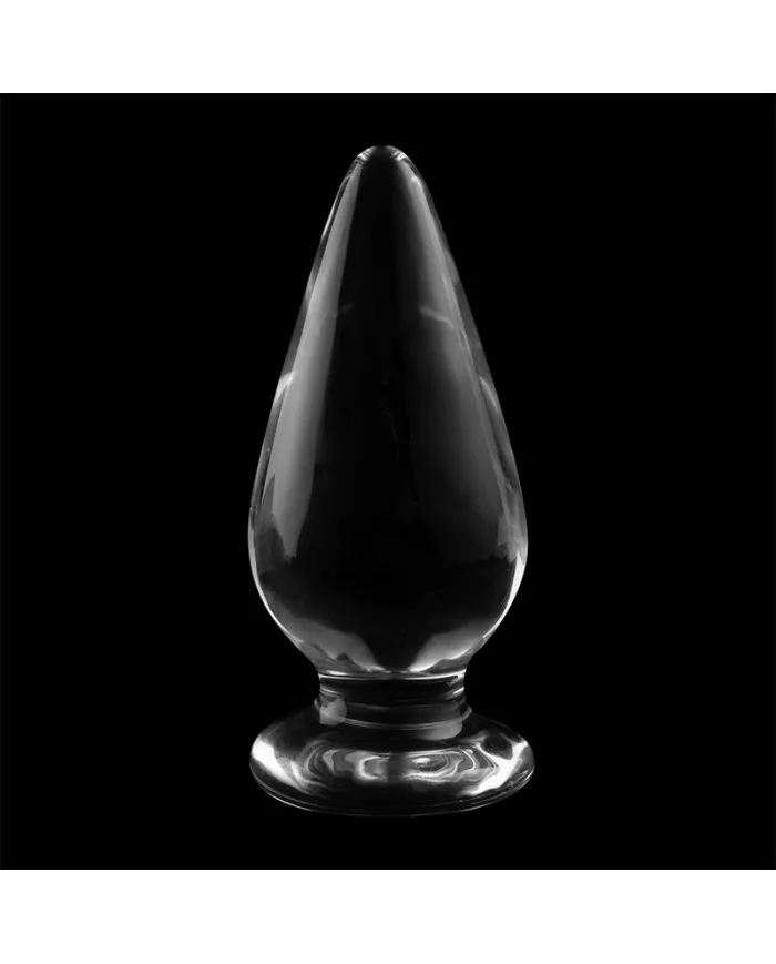 NEBULA SERIES BY IBIZA - PLUG ANAL MODÈLE 4 VERRE BOROSILICATE CLAIR 11 CM -O- 5 CM