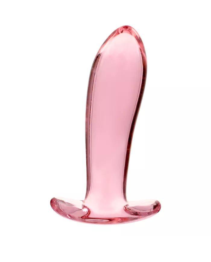NEBULA SERIES BY IBIZA - PLUG ANAL MODÈLE 5 VERRE BOROSILICATE ROSE 12.5 CM -O- 3.5 CM