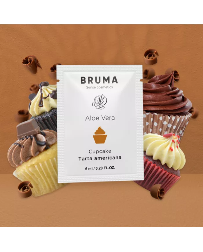 BRUMA - GEL GLISSANT À L''ALOE VERA SAVEUR CUPCAKE 6 ML