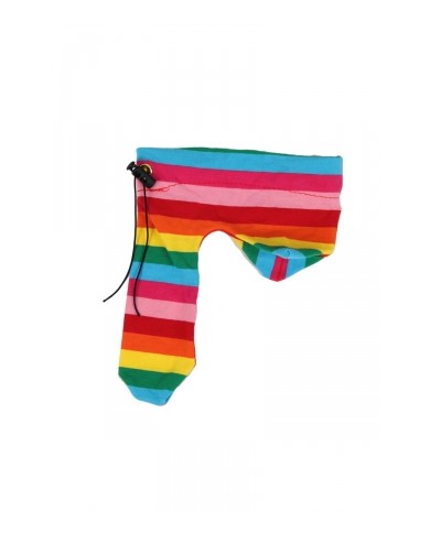 Cache-sexe multicolore