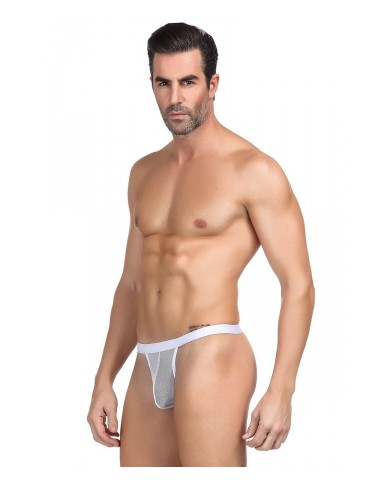 String homme blanc résille