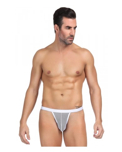 String homme blanc résille