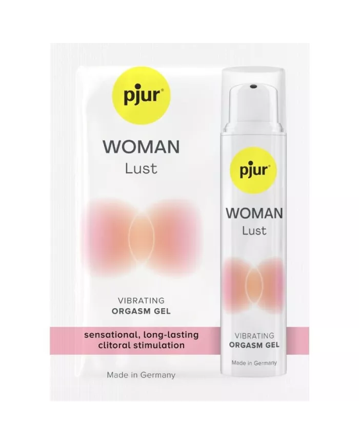 PJUR - WOMAN LUST GEL VIBRANT DOSE UNIQUE POUR ORGASME 1,5 ML PJUR - WOMAN LUST GEL VIBRANT DOSE UNIQUE POUR ORGASME 1,5 ML