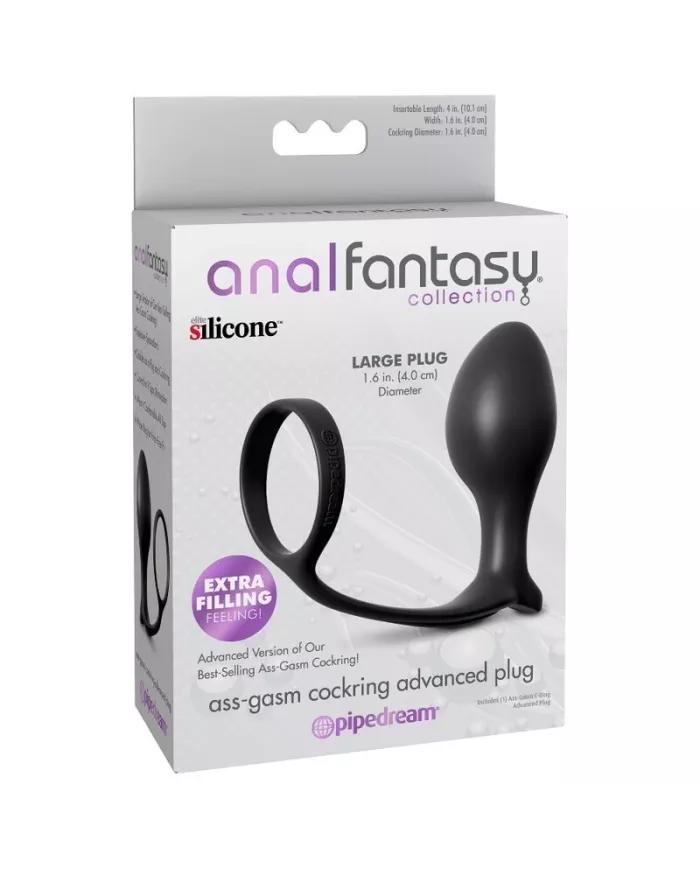 ANAL FANTASY - COLLECTION ASS-GASM ADVANCED ANNEAU AVEC PLUG ANAL ANAL FANTASY - COLLECTION ASS-GASM ADVANCED ANNEAU AVEC PLUG ANAL