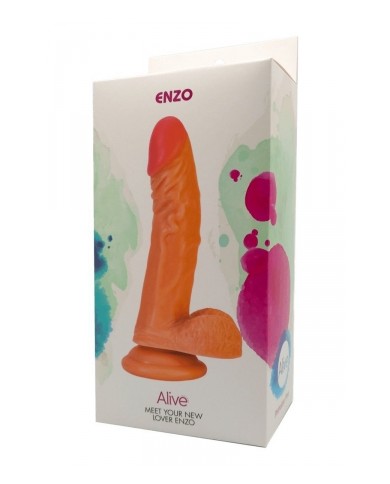 Gode ventouse réaliste Enzo - Alive