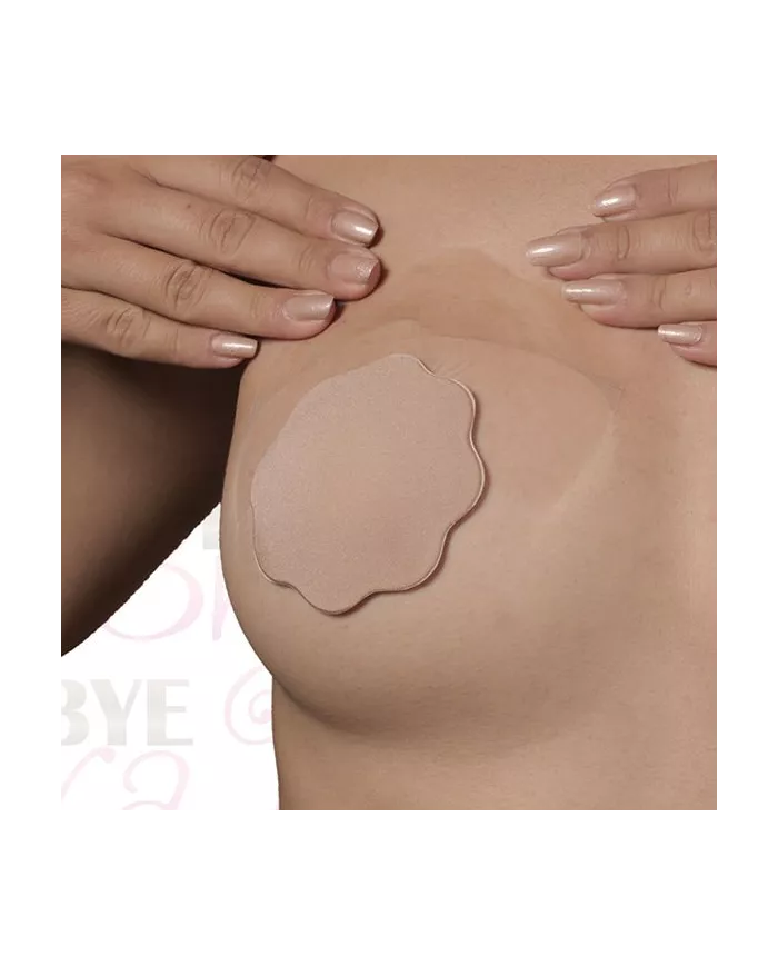 BYE-BRA - RENFORCEMENTSEINS + COUVRE-MAMETAUX SOIE BONNET D/F