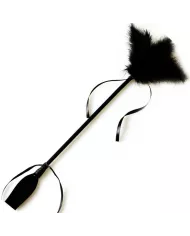 SECRETPLAY - FOUET ET TICKLE NOIR SECRETPLAY - FOUET ET TICKLE NOIR