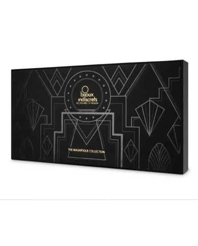 BIJOUX - MAGNIFIQUE COLLIER EN MÉTAL FRANGES DORÉES