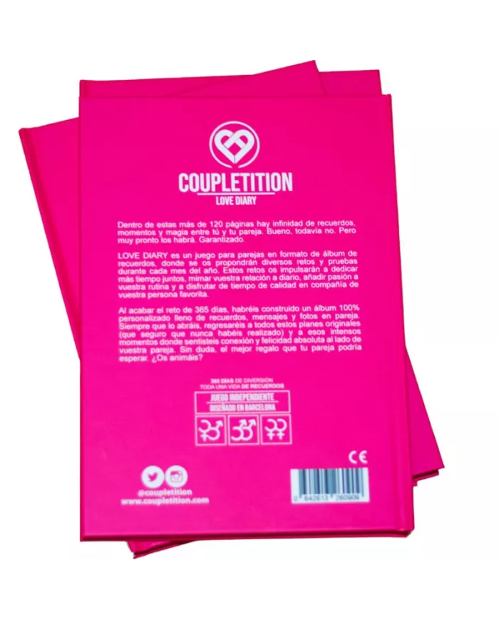 COUPLETITION - ALBUM JOURNAL D'AMOUR DE SOUVENIRS & SOUHAITS POUR UN COUPLE COUPLETITION - ALBUM JOURNAL D'AMOUR DE SOUVENIRS & SOUHAITS POUR UN COUPLE