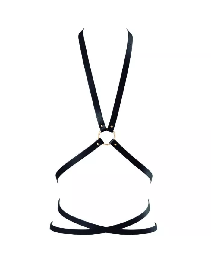 BIJOUX INDISCRETS MAZE - HARNAIS MULTI-VOIES NOIR BIJOUX INDISCRETS MAZE - HARNAIS MULTI-VOIES NOIR