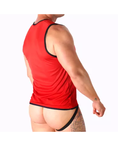 MACHO - T-SHIRT ROUGE L/XL MACHO - T-SHIRT ROUGE L/XL