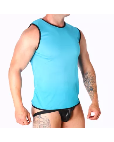 MACHO - T-SHIRT BLEU S/M MACHO - T-SHIRT BLEU S/M