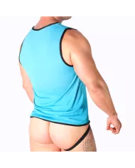 MACHO - T-SHIRT BLEU S/M MACHO - T-SHIRT BLEU S/M