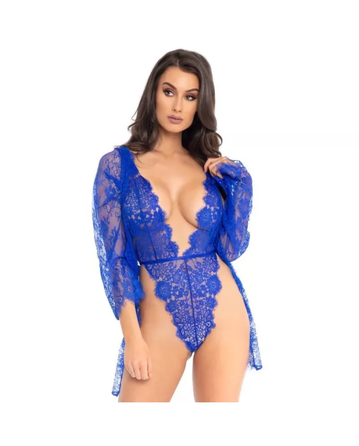 LEG AVENUE - TEDDY ET ROBE BLEU S