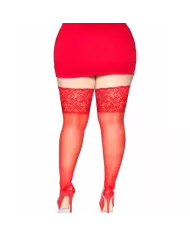 LEG AVENUE - STAY UPS SHEER CUISSE HAUT GRANDE TAILLE