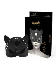 COQUETTE CHIC DESIRE - MASQUE EN CUIR VEGAN AVEC OREILLES DE CHAT