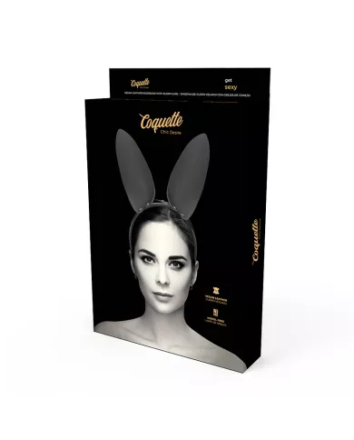 COQUETTE CHIC DESIRE - SERRE-TÊTE AVEC OREILLES DE LAPIN