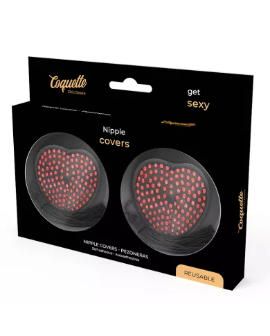 COQUETTE CHIC DESIRE - CACHE-MALINS ROUGE / NOIR