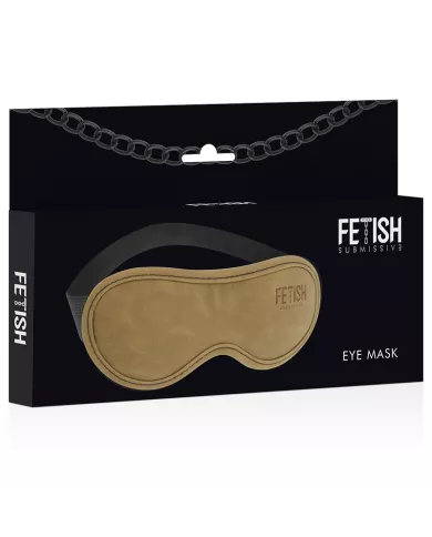 FETISH SUBMISSIVE ORIGIN - MASQUE EN CUIR VEGAN AVEC DOUBLURE EN NÉOPRÈNE FETISH SUBMISSIVE ORIGIN - MASQUE EN CUIR VEGAN AVEC DOUBLURE EN NÉOPRÈNE