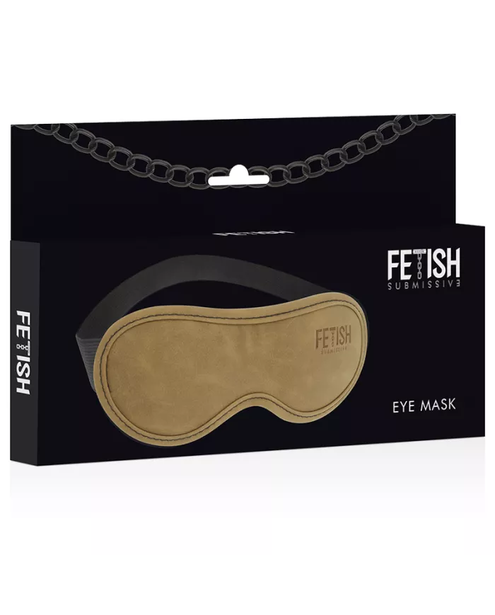 FETISH SUBMISSIVE ORIGIN - MASQUE EN CUIR VEGAN AVEC DOUBLURE EN NÉOPRÈNE FETISH SUBMISSIVE ORIGIN - MASQUE EN CUIR VEGAN AVEC DOUBLURE EN NÉOPRÈNE