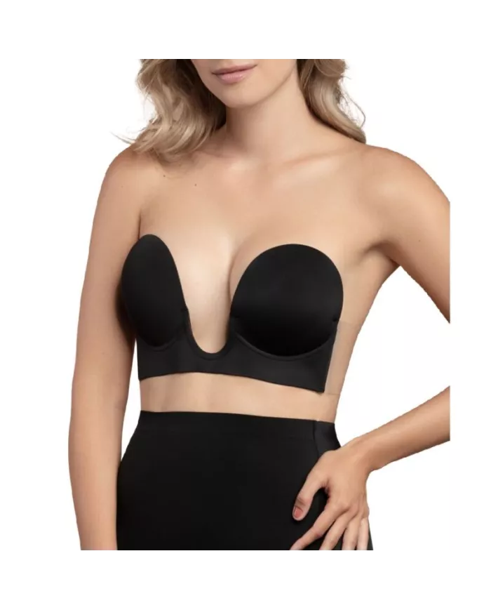 BYE-BRA - SOUTIEN-GORGE SANS POIGNÉES NOIR BONNET E BYE-BRA - SOUTIEN-GORGE SANS POIGNÉES NOIR BONNET E