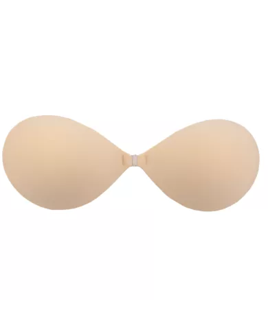 BYE-BRA - SOUTIEN-GORGE INVISIBLE BEIGE BONNET C