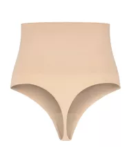 BYE-BRA - FAONNEUR SANS POINTS STYLE STRING BEIGE TAILLE XXL BYE-BRA - FAONNEUR SANS POINTS STYLE STRING BEIGE TAILLE XXL