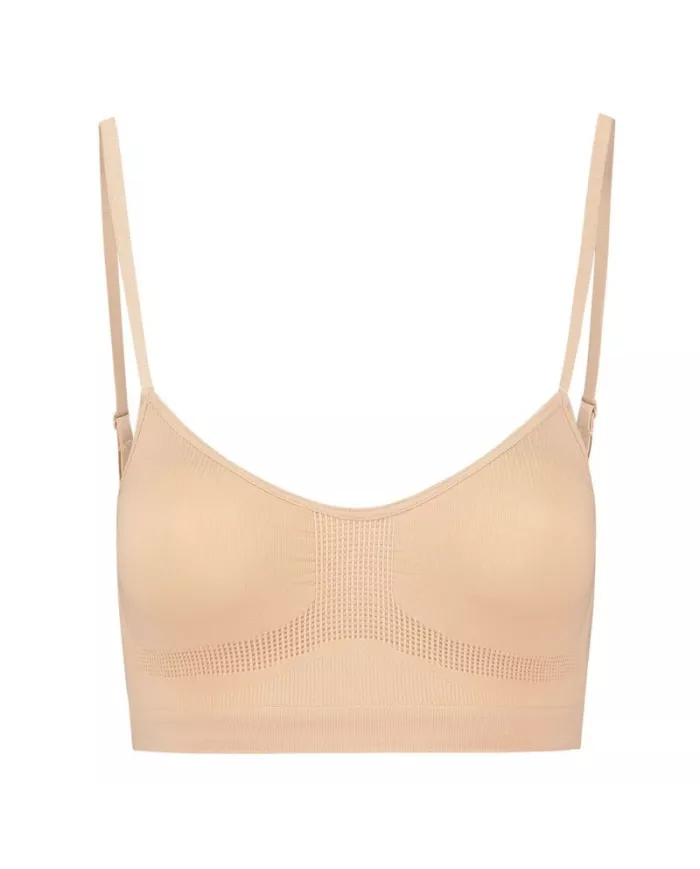 BYE-BRA - MEDIUM CONTROL SOUTIEN-GORGE SANS POINTS BEIGE TAILLE M BYE-BRA - MEDIUM CONTROL SOUTIEN-GORGE SANS POINTS BEIGE TAILLE M