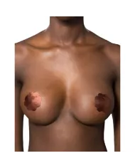 BYE-BRA - COUPES  TAMELON FLEUR PACK 3 UDS BRUN TAILLE XL