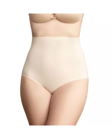 BYE-BRA - CULOTTE HAUTE AVEC REMBOURRAGE DES FESSES TAILLE S
