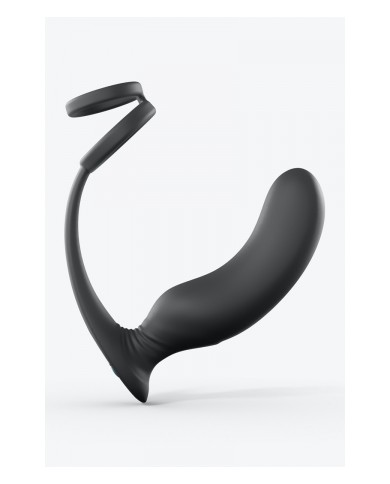 Stimulateur de prostate + cockring Double game