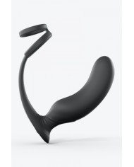 Stimulateur de prostate + cockring Double game