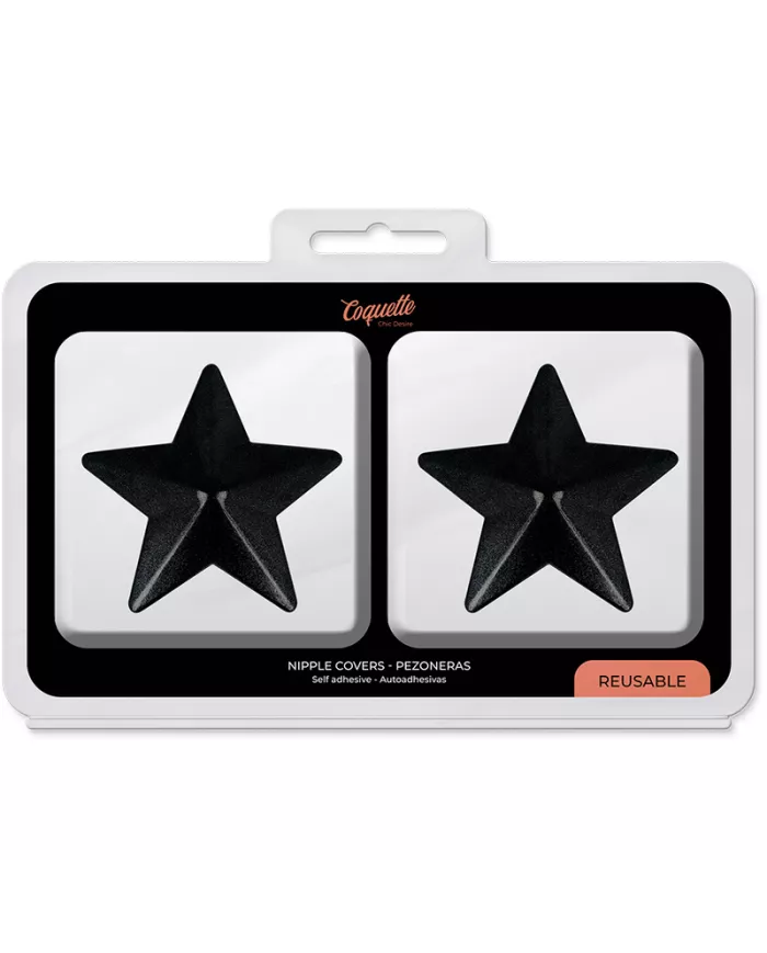 COQUETTE CHIC DESIRE - CACHE-MALIN ÉTOILES NOIRES COQUETTE CHIC DESIRE - CACHE-MALIN ÉTOILES NOIRES