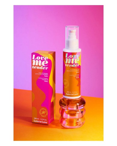 Huile de massage vanille 100ml - Love to Love