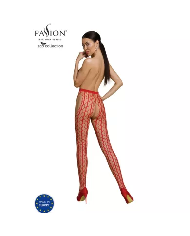 PASSION - BODYSTOCKING ECO COLLECTION ECO S007 ROUGE PASSION - BODYSTOCKING ECO COLLECTION ECO S007 ROUGE
