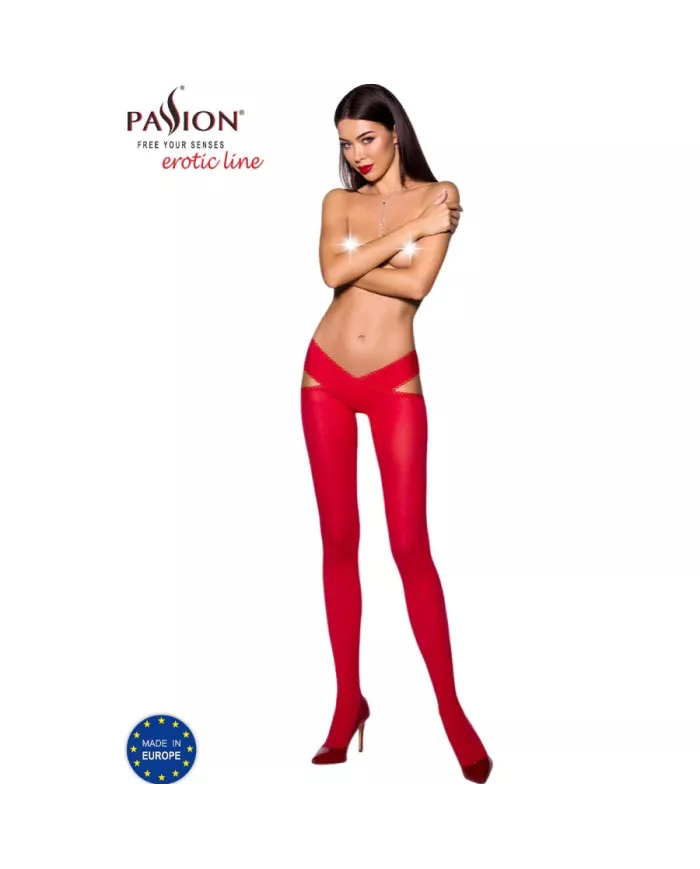 PASSION - TIOPEN 005 COLLANT ROUGE 3/4 60 DEN
