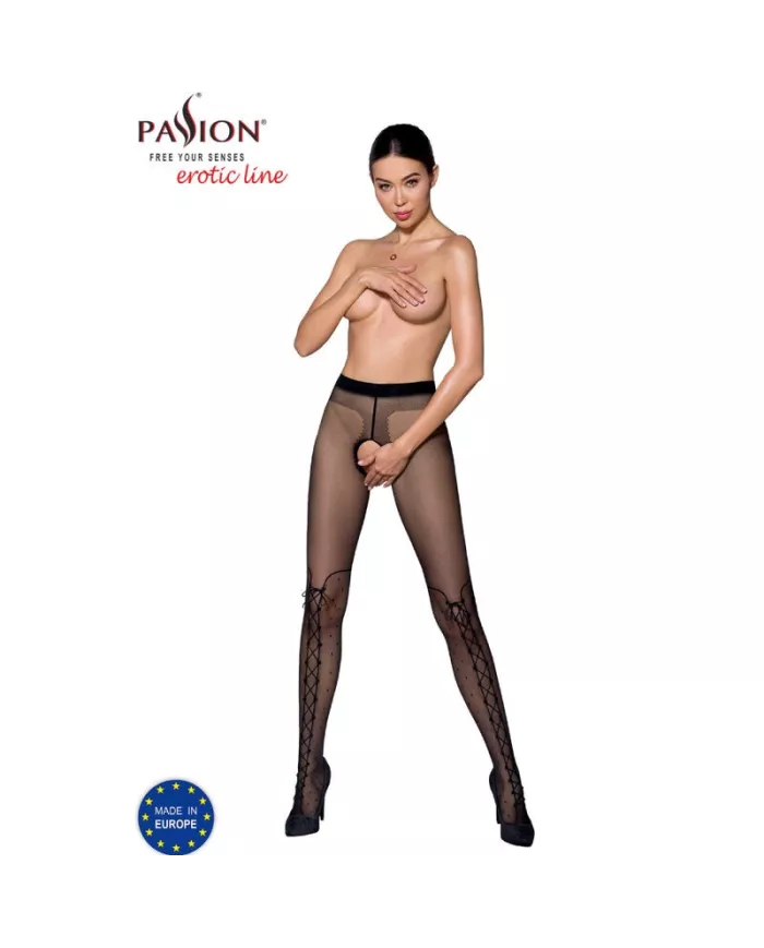 PASSION - TIOPEN 009 COLLANT NOIR 3/4 20 DEN