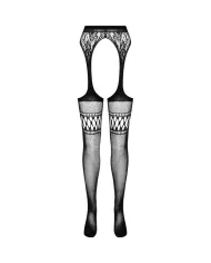 PASSION - COLLANT NOIR AVEC JARRETIÈRE S026 TAILLE UNIQUE PASSION - COLLANT NOIR AVEC JARRETIÈRE S026 TAILLE UNIQUE