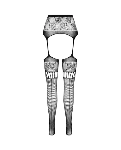 PASSION - COLLANT S030 AVEC JARRETIÈRE NOIRE TAILLE UNIQUE