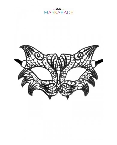Loup broderie souple Nuit