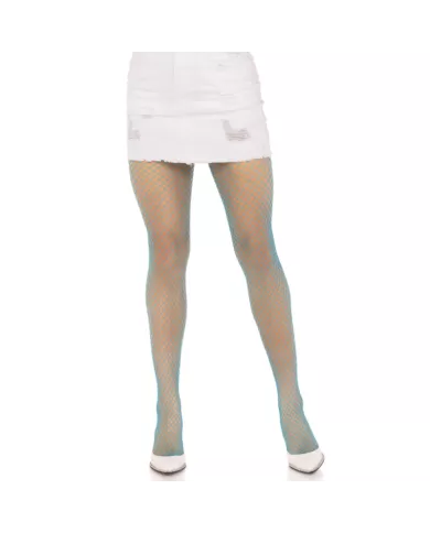 LEG AVENUE - COLLANTS RÉSILLE LYCRA BLEU