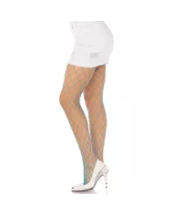 LEG AVENUE - COLLANTS RÉSILLE DIAMANT BLEU LEG AVENUE - COLLANTS RÉSILLE DIAMANT BLEU