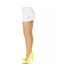 LEG AVENUE - COLLANTS RÉSILLE DIAMANT JAUNE LEG AVENUE - COLLANTS RÉSILLE DIAMANT JAUNE
