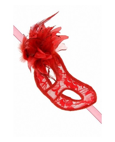 Loup semi-rigide La Traviata - rouge