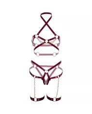 LEG AVENUE - SOUTIEN-GORGE HARNAIS & JARRETIÈRE COEUR M LEG AVENUE - SOUTIEN-GORGE HARNAIS & JARRETIÈRE COEUR M