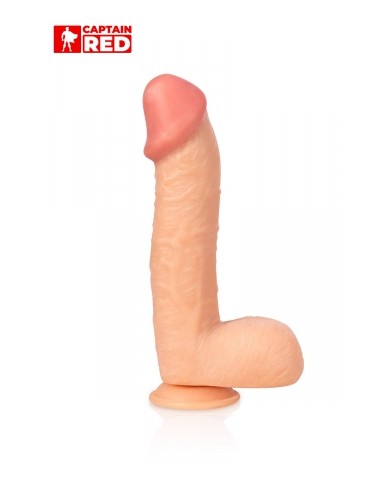 Gode XXL The Super 29 x 6,5 cm - Captain Red