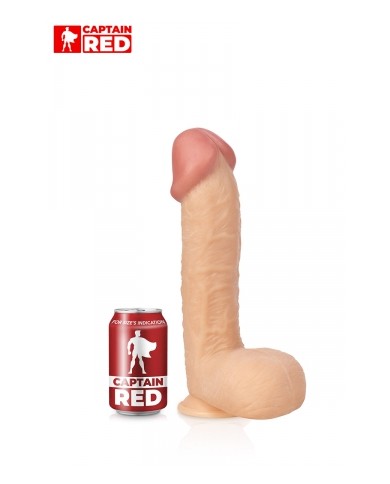 Gode XXL The Super 29 x 6,5 cm - Captain Red