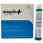 500 COSMETICS - SIZEGAIN PLUS INSTANT SHOT MALE ENERGIZER 5 UNITS – Image 2